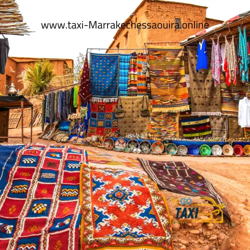 Points d'intérêt sur le parcours Ouarzazate