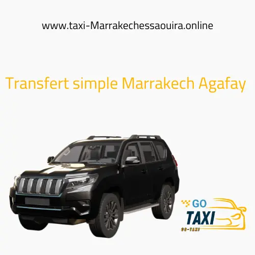 Transfert simple Marrakech Agafay