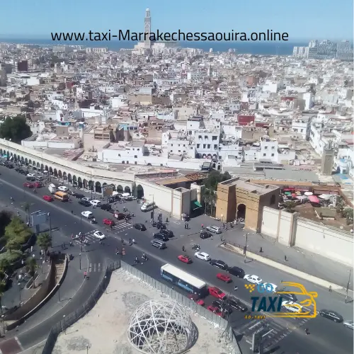 trajet Marrakech et Casablanca
